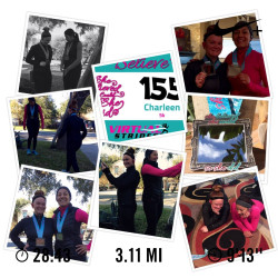 Charleen: Me and Val Zurita completed the She Believed She Could So She Did 5K today!