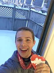 Nathanael: I braved the snow!