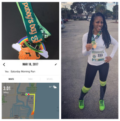 Shashu: St. Patties Day Virtual 5k â€�ï¸� Today was great running weather too!