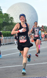 Ana: Completing The Striding Dead virtual half this past Sunday, April 23, in conjunction with Disney's Star Wars - Dark Side Half Marathon.