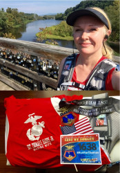 Heather: #RunForThomas #WeAreOne #MarineWife