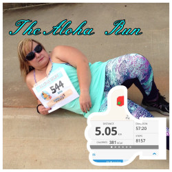 Billie: "Virtual strides second run! The Aloha Run!"