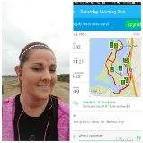 Briana: "First Half Marathon completed!"