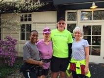 Linda: "A beautiful day for an early morning walk with friends from the New Albany Walking Club in Ohio."