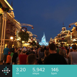 Kelly and Zachary: In Disney on vacation!! Got up early and did our virtual 5k along the boardwalk. Awesome!