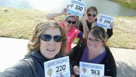 Amanda: 1st 10k
Kristi: 2nd 10k of 2016
Wendie: A fun run for a great cause!!!