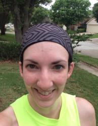Melissa: It was a great day for a run!!!
