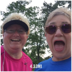Debra: Me and Val. 4.33 miles