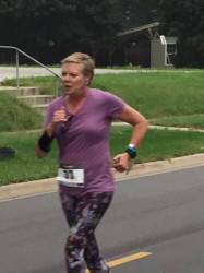 Janet: Ran this run in honor of my son Ben Engle and nephew Tom Peterson for their police service.
