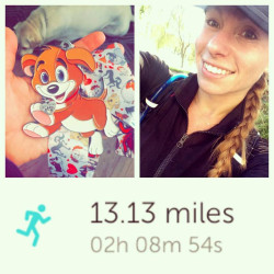 Talia: I ran point for the Virtual Strides Run Free virtual race supporting National Mill Dog Rescue. I love doing these virtual races because they allow me to complete them in my own time from any location. I've been in recovery mode since the marathon (3 weeks ago) and it's time to get moving again. I'm running marathon #5 in 5 weeks. This was the perfect distance to get myself back to marathon training and a great way to get motivated. The medal is adorable too!