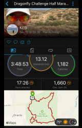Kathleen: Dragonfly Half Marathon Trail Run