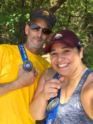 Nora: Hiked 8 miles through McKinney State Park in Austin Texas