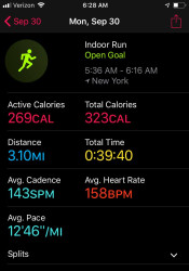 Evelis: 5K Indoor Run @ YMCA