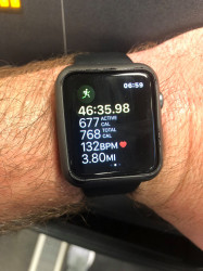 Patrick: Treadmill Run on 1 May 2019