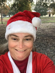 Dawn: Getting ready for our Jingle Bell Jog