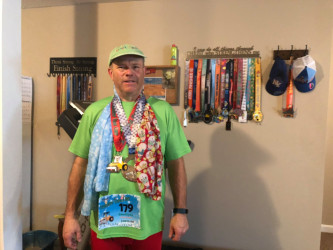 Randall: Mini#27 completed reindeer run over. Also completed 1000 miles ran for the year 2018. A awesome year of running.