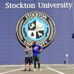 Alexander: Ran with Sebastian Powell at Stockton University.