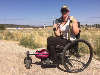 Nerissa: Wheelchair racing for the win!
