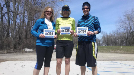 Charity: "Lake Erie earth day run"