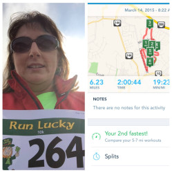 Stacy: "My first 10k!"