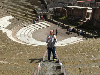 Chris: "Feeling Lucky in Pompeii, Italy"