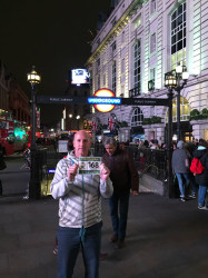 Chris: "Feeling Lucky in London, England"