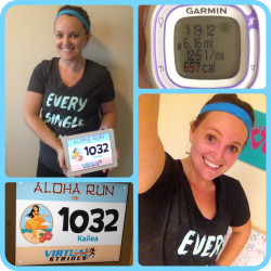 Kailea: "This is my first 10K! The Okinawa humidity wasn't about to stop me from reaching my goal!"
