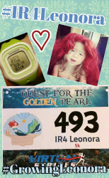Shantel: "I loved running this 5K in honor of my IR4 buddy, Leonora! Her favorite princess is Ariel from The Little Mermaid, so this medal was perfect! Thank you! I'm looking forward to the next race!"