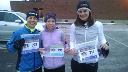 Lorrie: Cold day - warm hearts for Cure Kids Cancer!