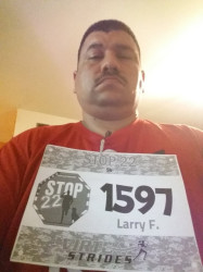 Larry: My first 5k wow am I tired by it was worth it. For my fellow Vets.