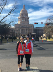 Ellie & Brenda: 3M Half MarathonAustin TexasRan in memory of Jaylyn