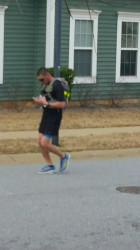 Joey: Picture was taken after I ran through the finish point.