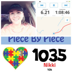 Nicole: Piece by Piece 10k completed in Okinawa, Japan!