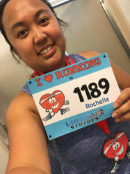 Rochelle: First virtual strides 5k completed!