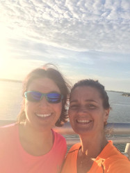 Kelly: Another beautiful run with my sole sister!