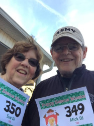 Sue and Frank: Walked this 10K at Westgate Park, Dothan, AL on a beautiful morning!