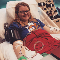 Miranda: In 2016 I donated my bone marrow from a man with leukemia!