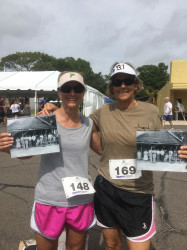 Cynthia: Walker, fist place in 55-59 age group